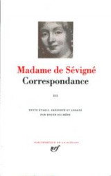 Correspondance tome 3  -  septembre 1680 - avril 1696