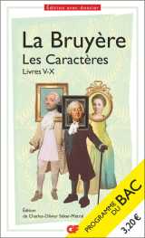 Les caracteres, livres v-x