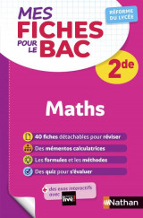 Mes fiches abc du bac : mathematiques  -  2de (edition 2020)