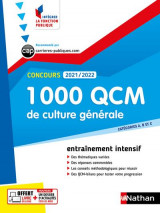 1 000 qcm culture generale - concours 2021-2022 - n  28 - categories abc (ifp) 2021