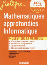 Ecg 1 : mathematiques approfondies  -  questions et methodes