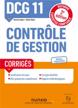 Dcg 11 : controle de gestion  -  corriges (2e edition)
