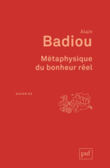 Metaphysique du bonheur reel