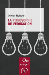 La philosophie de l'éducation