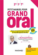 Petit manuel pour grand oral - manuel de l'eleve (edition 2020)