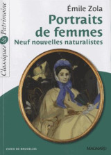 Portraits de femmes  -  9 nouvelles naturalistes