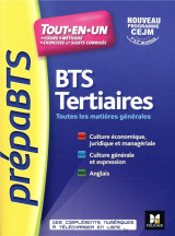 Prepabts - toutes les matieres generales - bts tertiaires - revision et entrainement