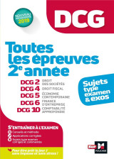 Dcg - toutes les epreuves de 2e annee du dcg 2, 4, 5, 6, 10 - sujets et exos 2022-2023