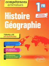 Competences attendues : histoire-geographie  -  1re  -  nouveaux programmes