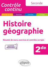 Controle continu : histoire-geographie  -  2de (edition 2019)