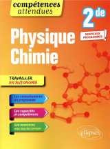 Competences attendues - physique-chimie - 2de - nouveaux programmes