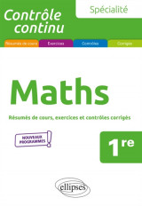 Specialite mathematiques - premiere - nouveaux programmes
