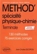 Specialite physique-chimie - terminale - nouveaux programmes