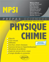 Physique-chimie  -  mpsi  -  nouveaux programmes