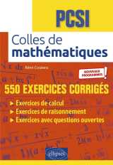 Colles de mathematiques  -  pcsi nouveaux programmes