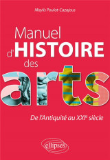 Manuel d'histoire des arts : de l'antiquite au xxie siecle.