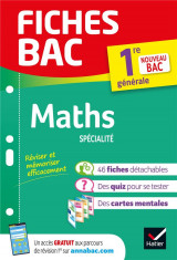 Fiches bac : maths  -  1re, specialite