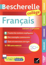 Bescherelle  -  francais  -  grammaire, orthographe, conjugaison, vocabulaire, litterature et image  -  college