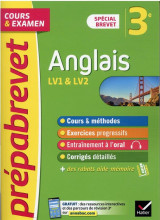 Prepabrevet cours et examen : anglais, lv1 et lv2  -  3e  -  brevet 2022