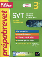 Prepabrevet svt 3e (sciences) - brevet 2024 - cours, methodes et entrainement