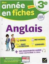 Mon annee en fiches : anglais  -  3e