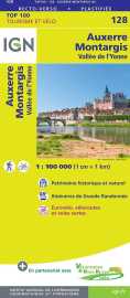 Top100128 auxerre / montargis 1/100.000