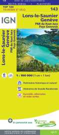 Top100143 lons-le-saunier / geneve 1/100.0000