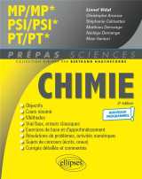 Chimie : mp/mp* psi/psi* pt/pt* - programme 2022