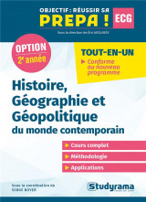 Histoire, geographie et geopolitique du monde contemporain, 2e annee