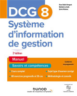 Dcg 8 : systemes d'information de gestion - manuel (2e edition)
