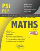 Mathématiques psi/psi* - programme 2022