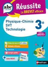 Abc du bac reussite : physique-chimie, science et vie de la terre, technologie : 3e