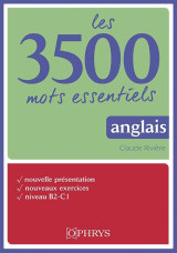 Les 3500 mots essentiels anglais - niveau b2-c1
