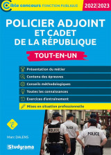 Policier adjoint et cadet de la republique - tout-en-un 2022/2023