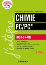 Chimie  -  pc/pc*  -  tout-en-un (4e edition)