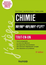 Chimie  -  mp/mp*-mpi/mpi*-pt/pt*  -  tout-en-un (6e edition)
