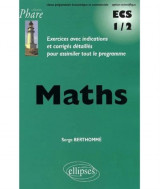 Mathematiques ecs-1 1er semestre programme 2013