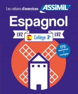 Espagnol lv2 college 3e (cahier d'exercices)