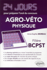 Physique 24 jours pour preparer l'oral du concours  agro-veto - filiere bcpst