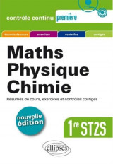 Mathematiques-physique-chimie - premiere st2s nouvelle edition