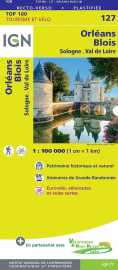 Top100127 orleans / blois 1/100.000
