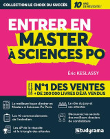 Entrer en master a sciences po