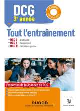 Dcg 3e annee - dcg 3-7-11 - tout l-entrainement 2022/2023