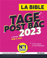 La bible tage post bac 2023 - numero 1 des ventes