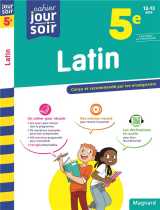 Cahier du jour / cahier du soir  : latin  -  5e