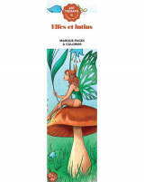 Art therapie : elfes et lutins : maque-pages a colorier