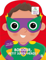 Mes premieres gommettes - les superheros