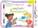 Les livres-ardoises : je decouvre les couleurs montessori  -  3/6 ans (edition 2023)