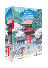 Temples, pagodes et sanctuaires par les grands maitres de l'estampe japonaise