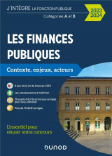 Les finances publiques  -  categories a et b  -  contexte, enjeux, acteurs (edition 2023/2024)